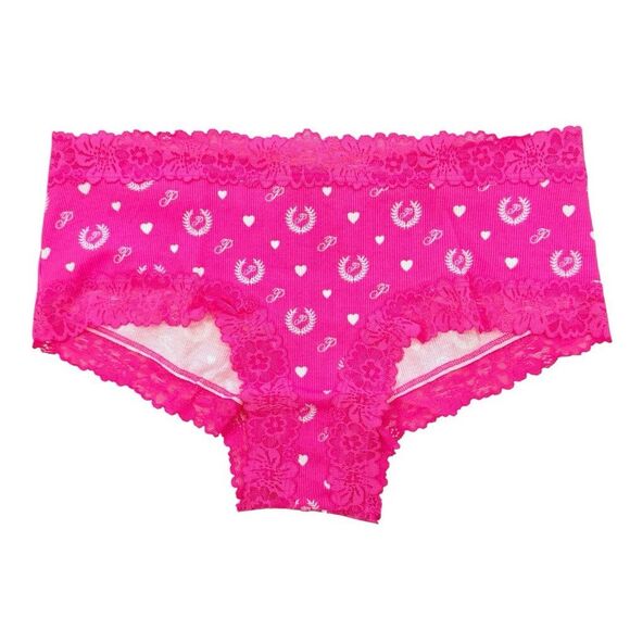 Victoria's Secret PINK Cheeky Lace Panties Womens Large L LOT OF 4 VS Panty - Picture 3 of 9